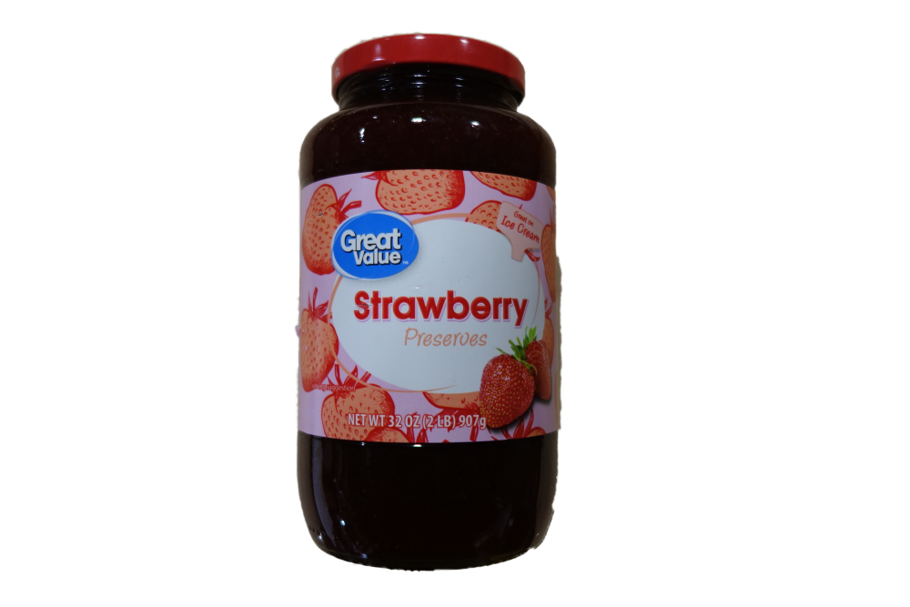 Strawberry Preserves 32oz (Glass)